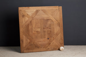 Hand Made Parquet de Chambord Panels from Reclaimed Wood