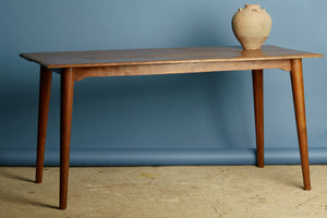 Mid Century Dutch Colonial Teak Dining Table from Java