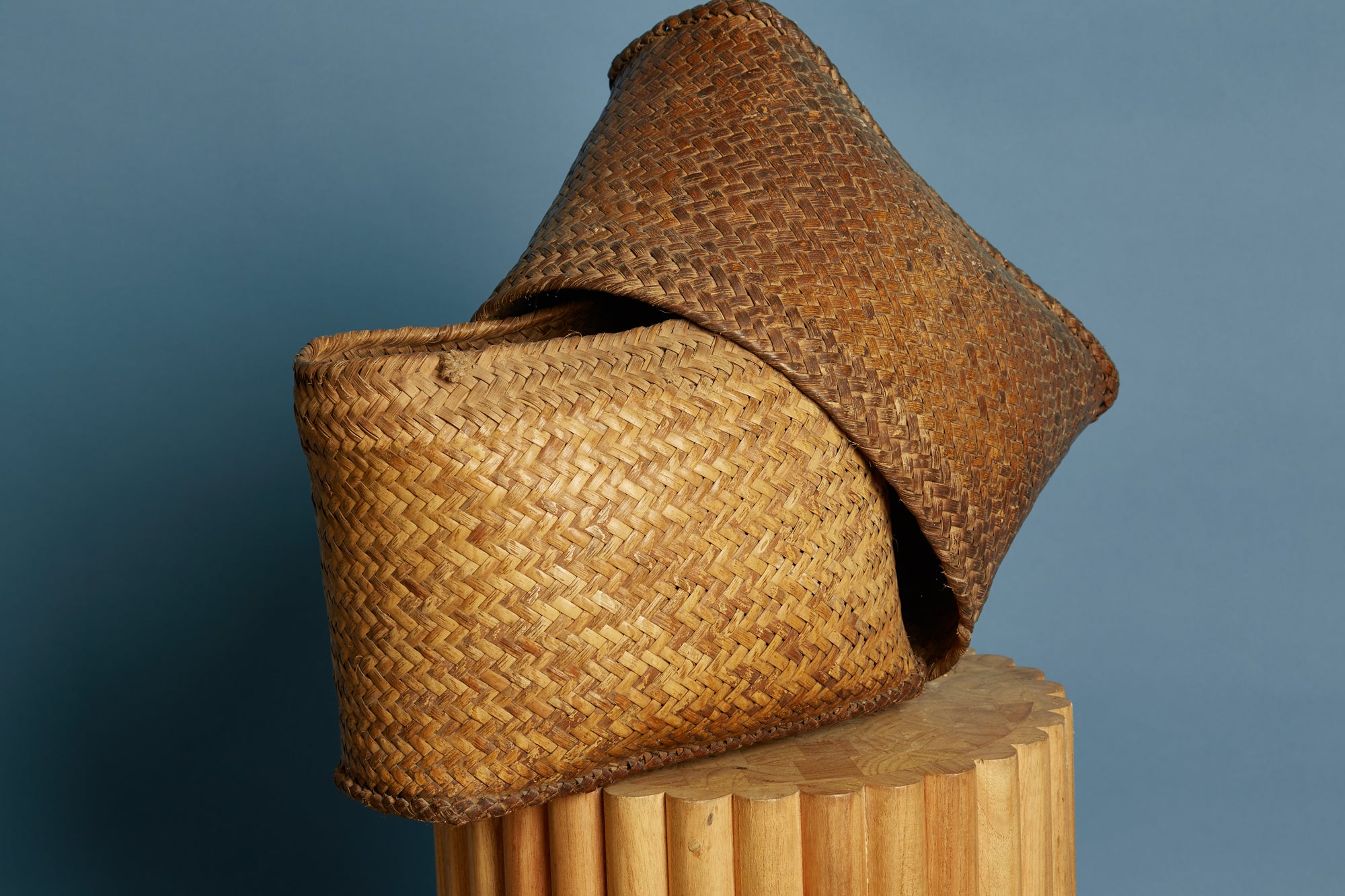 2 Piece Covered Lombok Storage Basket