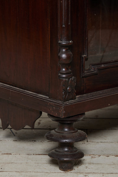 Late 19th Century Dutch Colonial Victorian Teak Cabinet from Jakarta