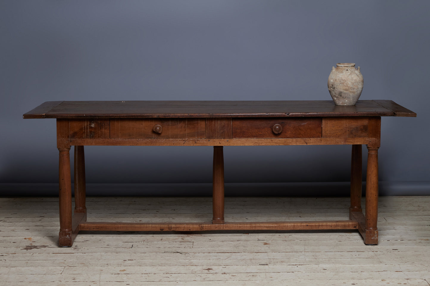 18th Century Cherry Two Drawer Server