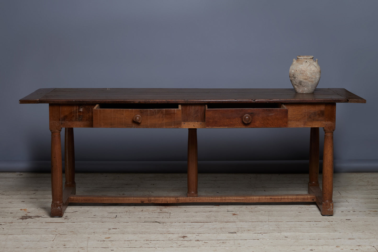 18th Century Cherry Two Drawer Server