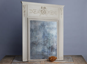 Late 19th Century French Trumeau Mirror