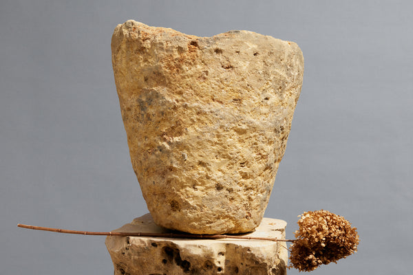 Natural Stone Planter from Java