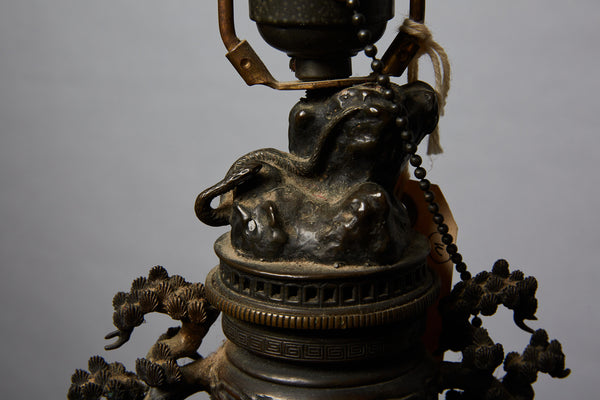 Cast Bronze Chinese Urn
