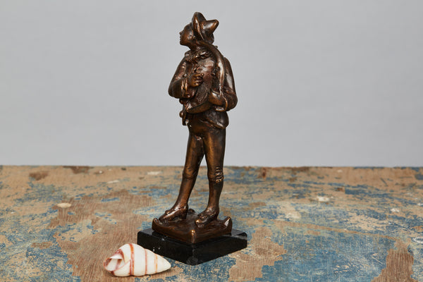 Late 19th Century Bronze of a Carnival Figure