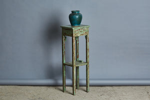Pale Green Art Deco Plant Stand