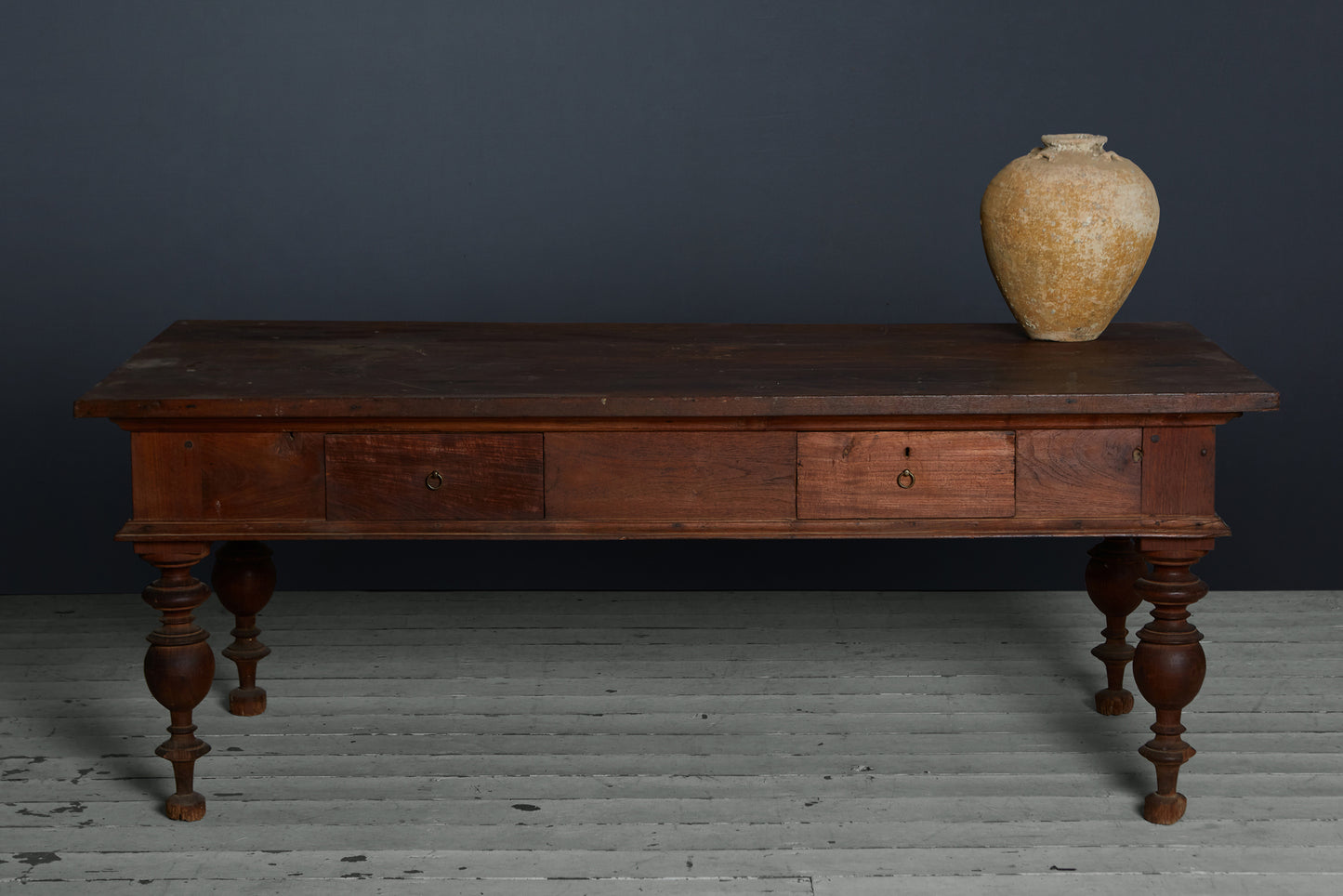 18th Century Dutch Colonial Planter Desk from Batavia