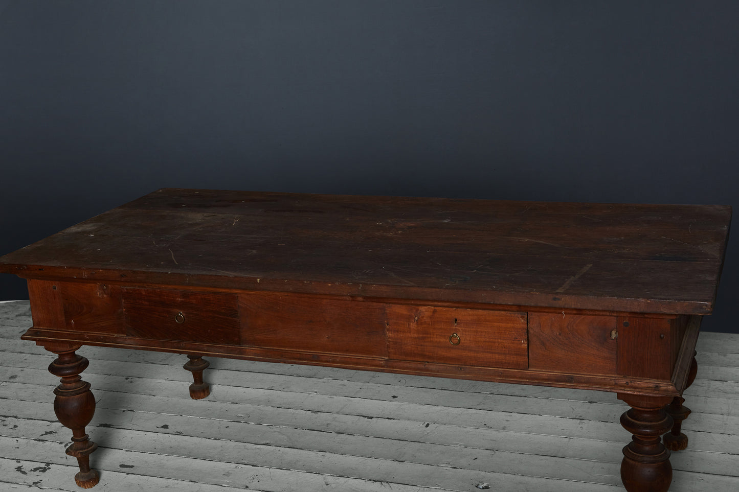 18th Century Dutch Colonial Planter Desk from Batavia