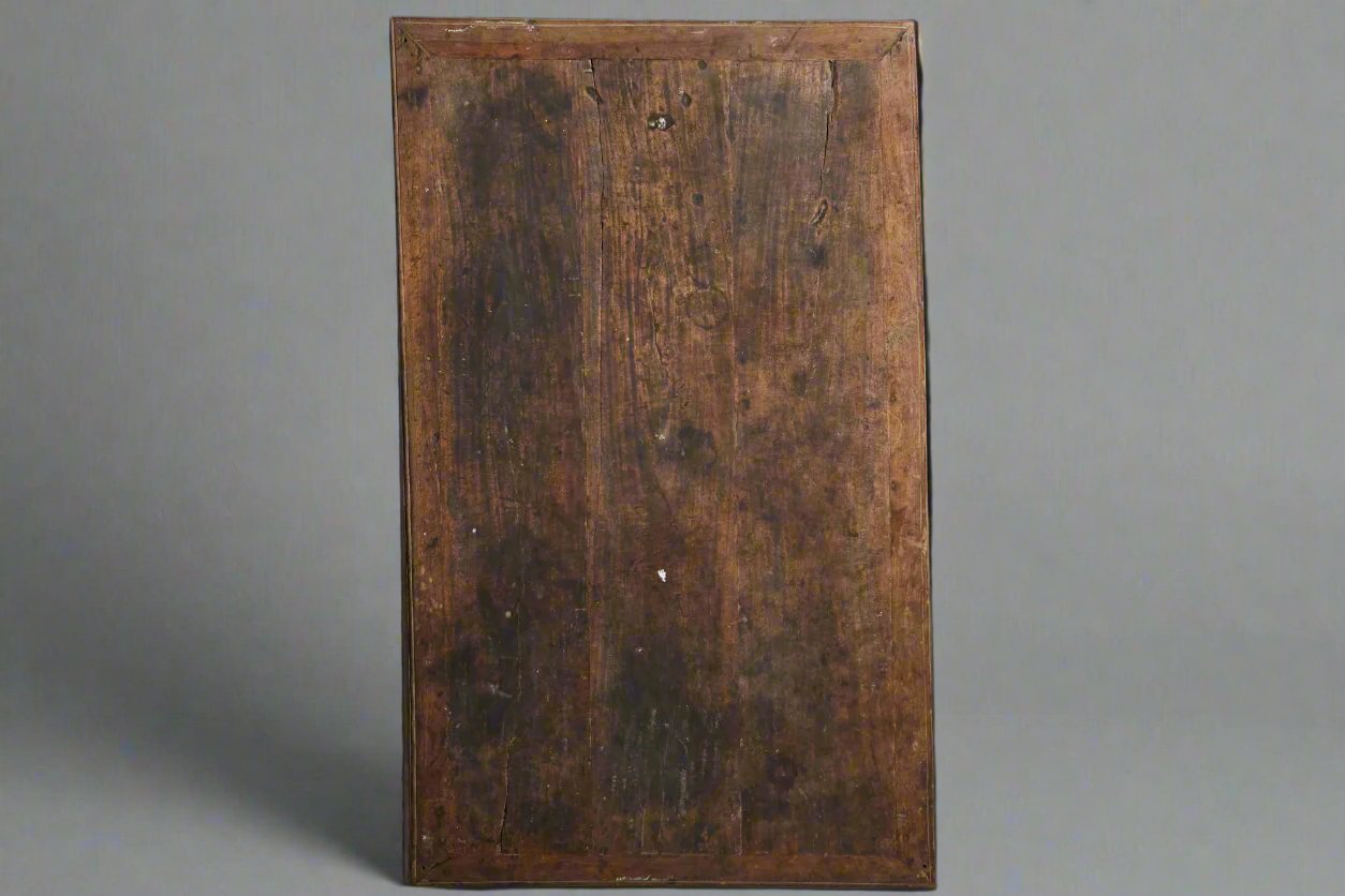 19th Century Dutch Colonial Teak Planters Desk from Java