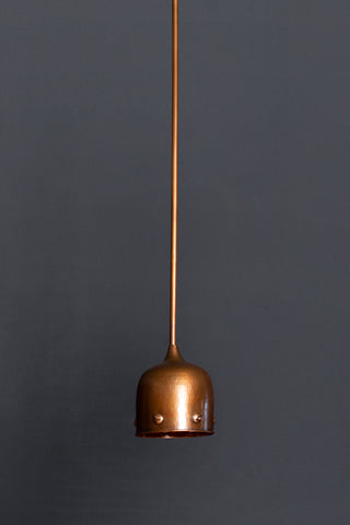 Hanging Small Copper Pendant Light