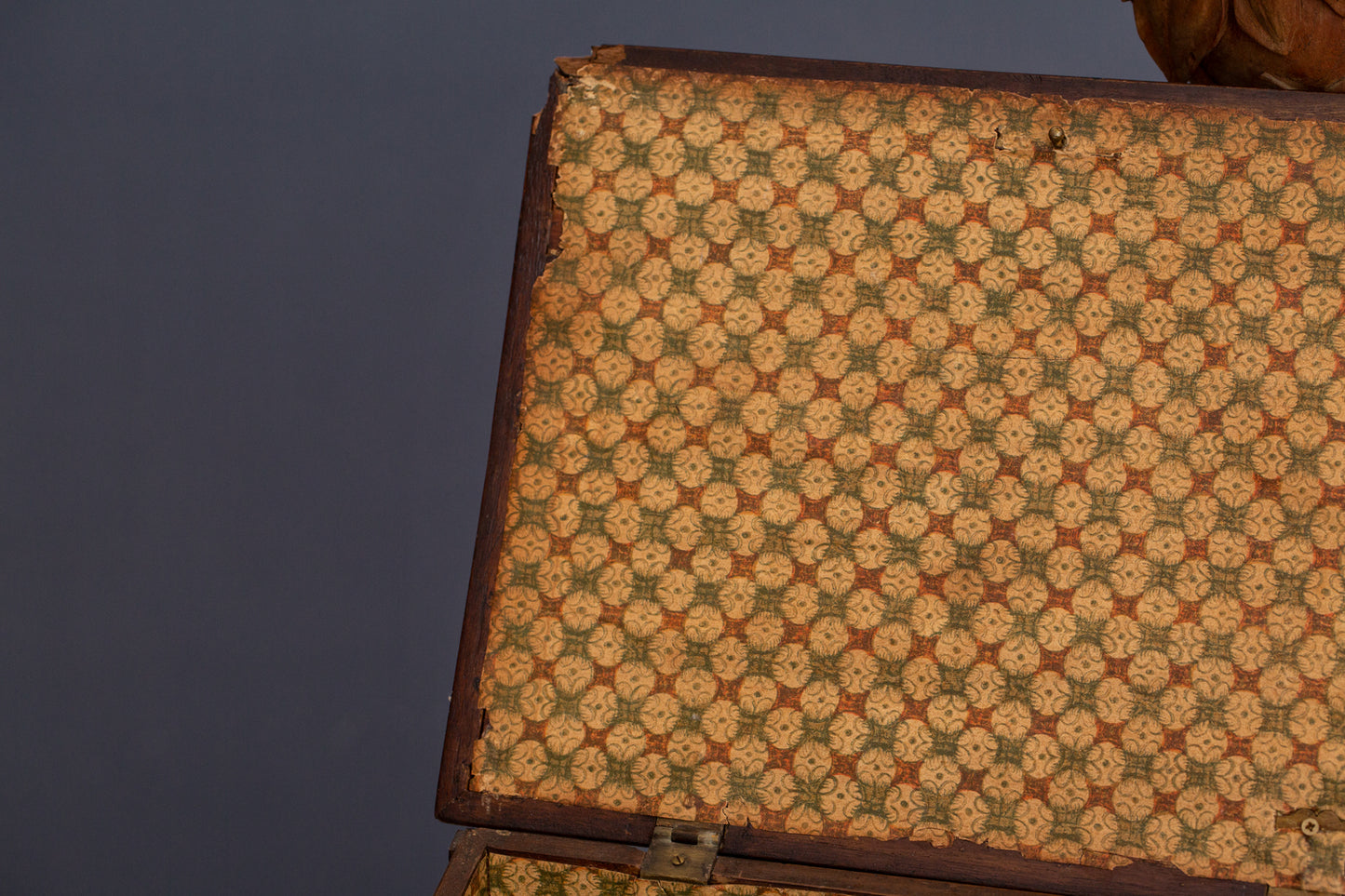 17th Century Italian Walnut Writing Box