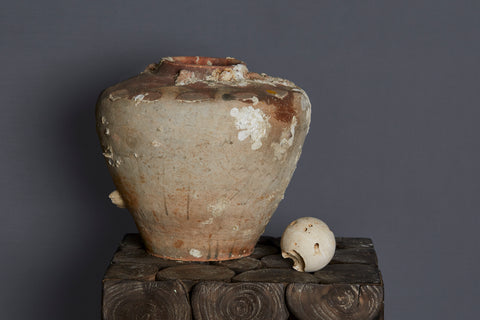 16th Century Chinese Shipwreck Jar with some Shell Encrustation