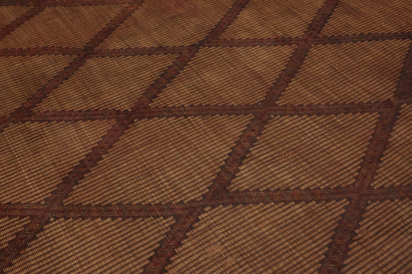 Early Diamond Pattern Tuareg Carpet  .............. (9' x 14' 1'')