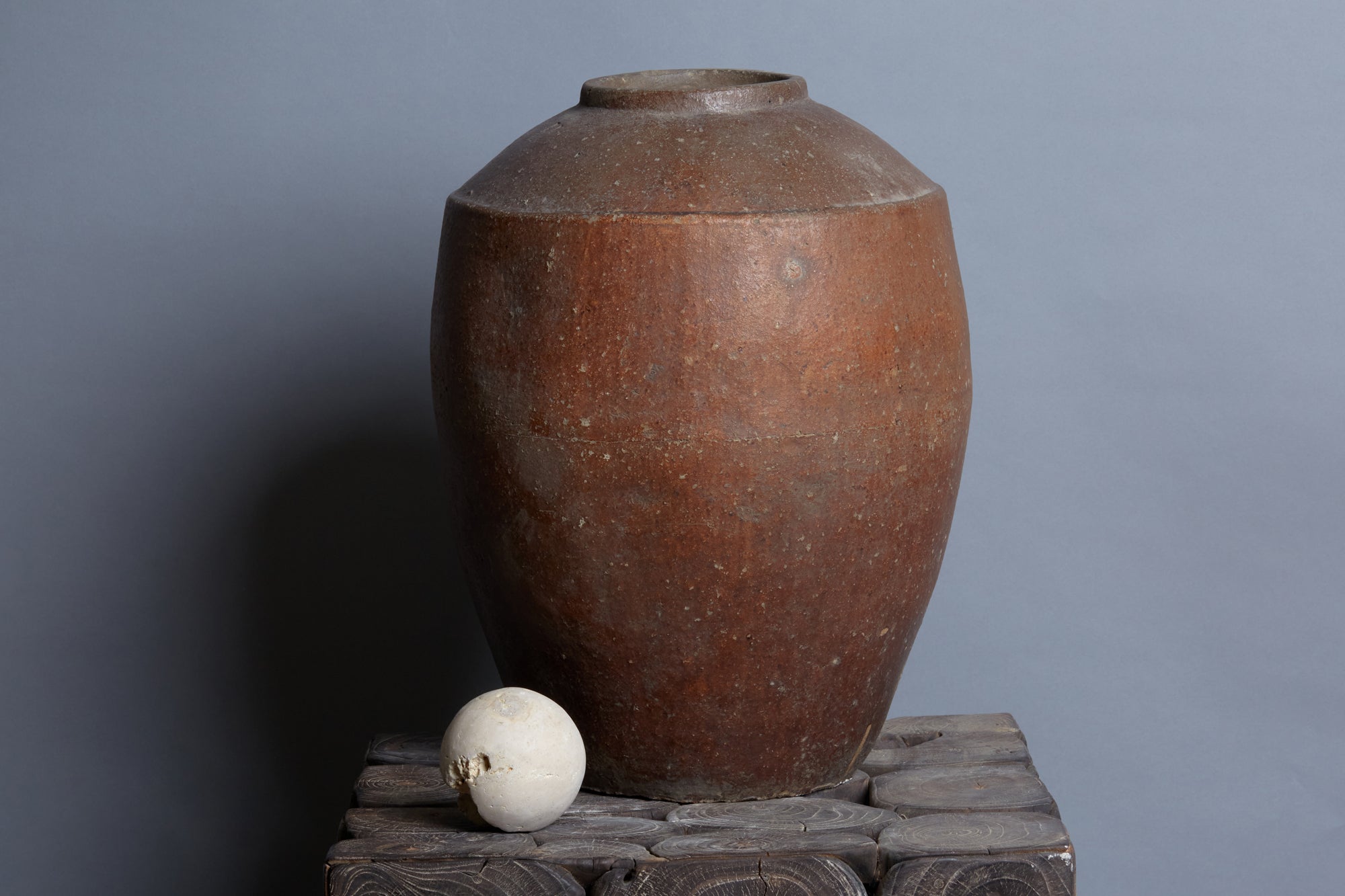 19th Century Earthware Pot from Borneo