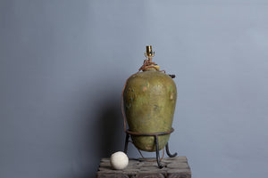 16th Century Italian Wine Jug as a Lamp