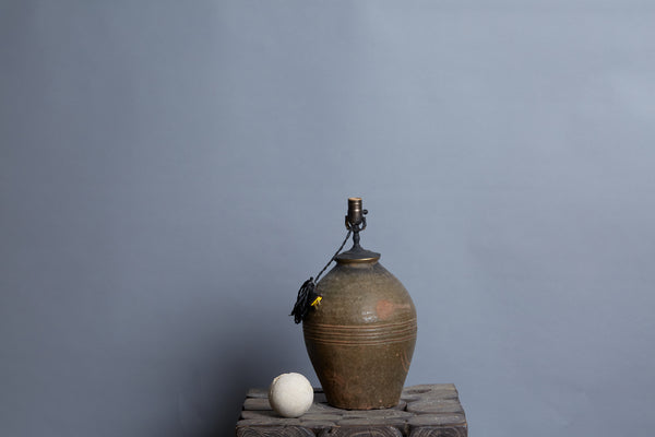 19th Cent. Thai Jar as Lamp