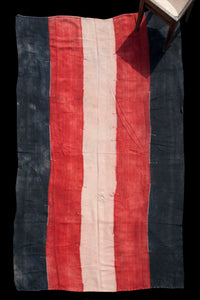 Black, Red And Peach Perde (6' x 10')