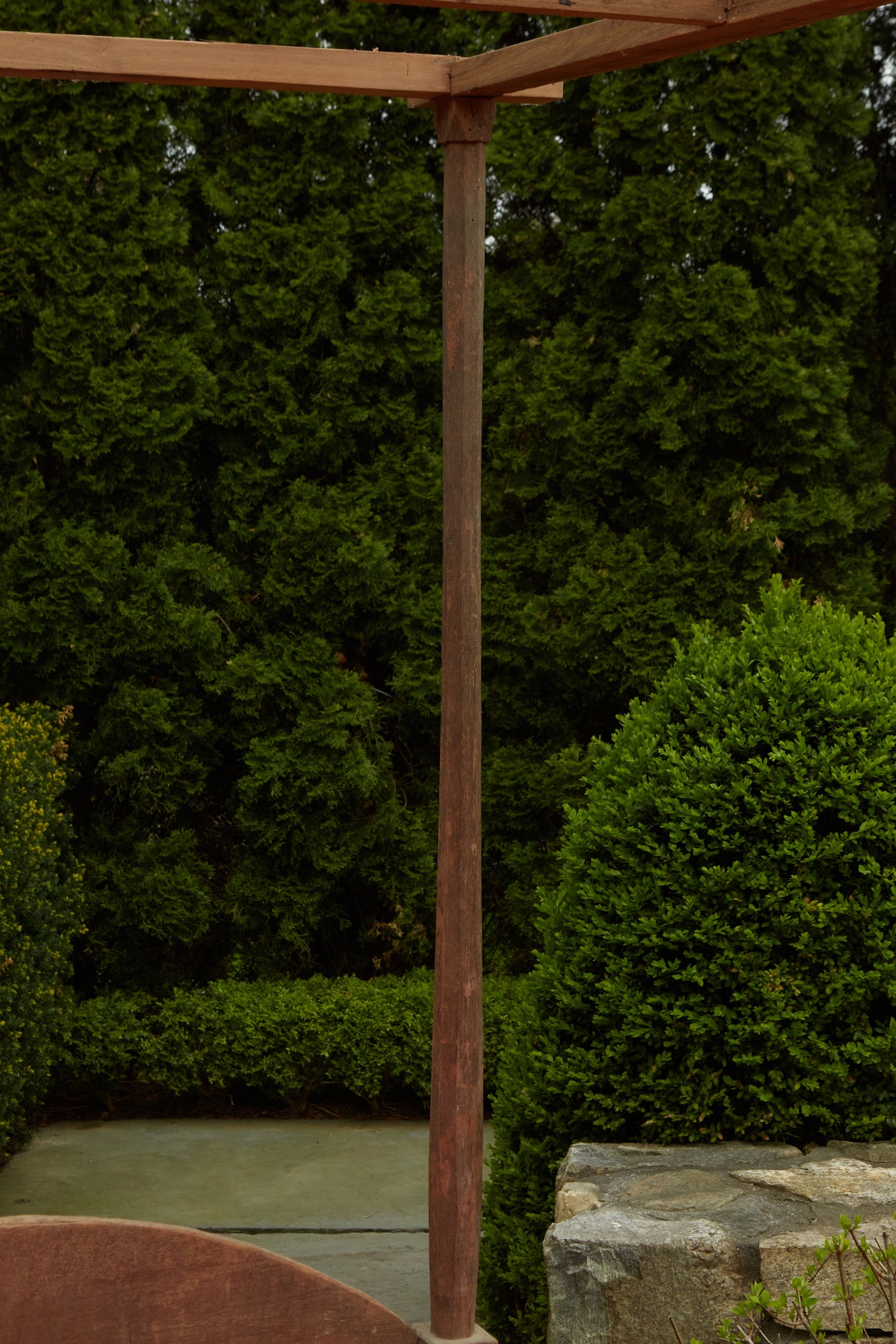 Early Teak Dutch Colonial Full Sized Canopy Bed