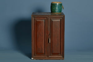 19th Century 2 Door Dovetailed Chinese Colonial Cabinet From Jakarta