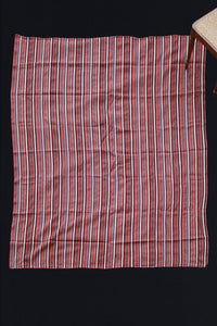 Kashkai In Red With Blue, Green, And Cream Stripes (6' 2'' x 8')