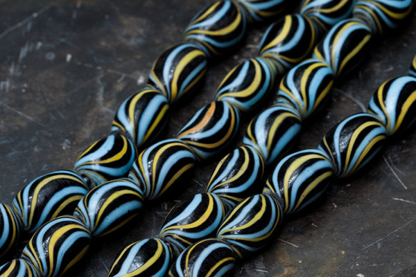 Venetian Swirl Bead Necklaces