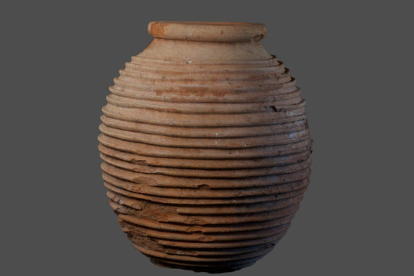 Extra Large 18th Century Peloponnesian Terra Cotta Olive Oil Jar