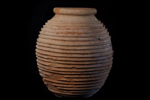 Extra Large 18th Century Peloponnesian Terra Cotta Olive Oil Jar