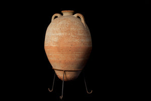 Large 18th Century Tunisian Terra Cotta Oil Jar