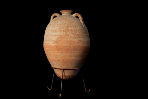 Large 18th Century Tunisian Terra Cotta Oil Jar