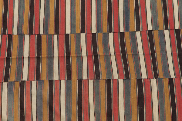 Sevas Fine Woven Large Stripe Carpet (4' 5'' x 6' 7'')