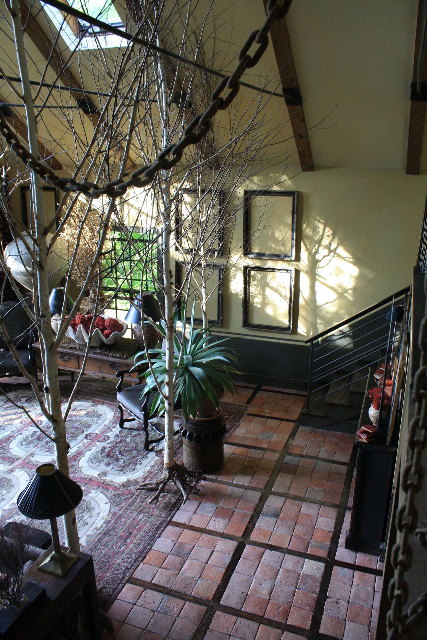 18th & 19th Century Burgundy Terracotta Tiles