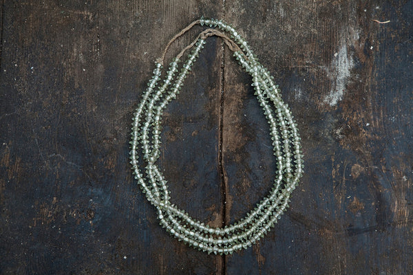 Light Green Miniature Borneo Trade Beads