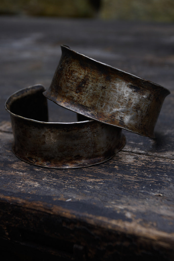 Silvered Nickel Cuffs from Timore