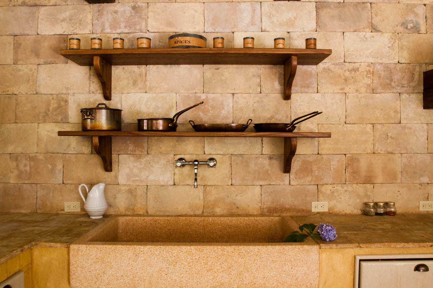 19th Century French Provencal Terracotta Floor